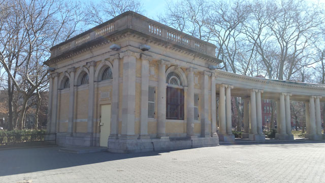 Park pavilion building