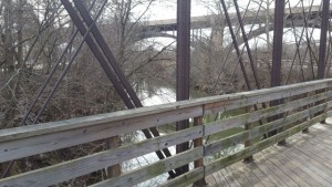 Schuylkill River Bridge Side View