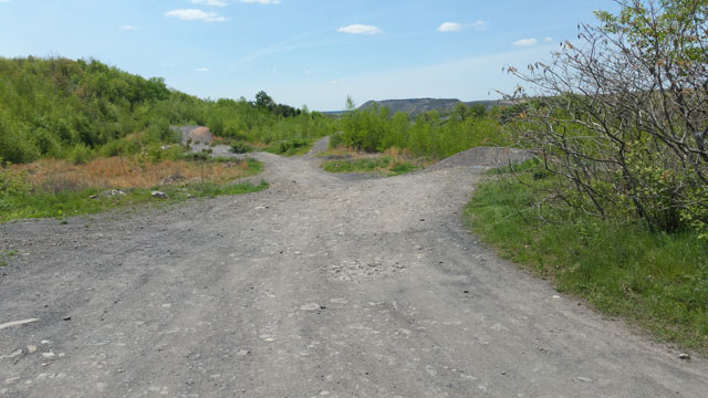 Centralia, PA - Trails Overlooking Recent Burn Zone